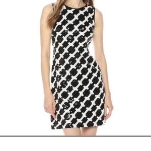 Tylor‎ Black and White Sequin dress Size 2